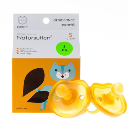 Natursutten Orthodontic Butterfly Shield Pacifier – Blooming Baby