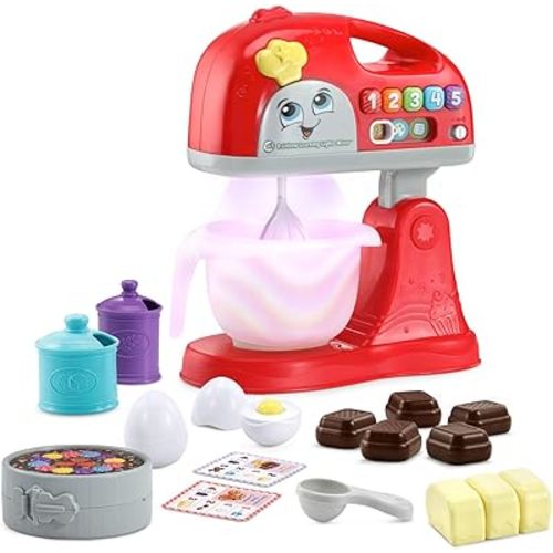 LeapFrog Rainbow Learning Lights Mixer, Red