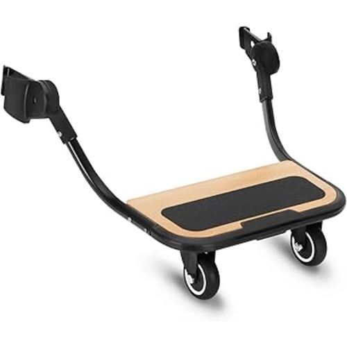 Piggyback Ride-Along Board for Vista (Models 2015-2019),Vista V2,and Vista V3 Strollers,Stroller Standing Board with 360 ° Universal Wheel,Use EVA Foam Wheels Smoothly Nnavigate Through Rugged Roads