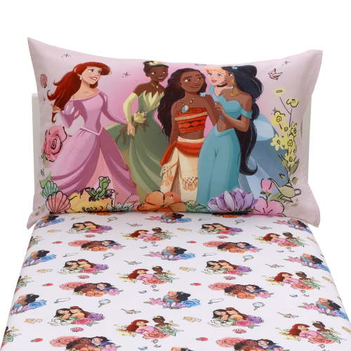 Disney Princesses Courage and Kindness 2 Piece Toddler Sheet Set