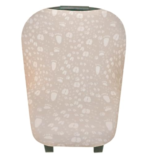 Copper Pearl Nursing Cover, Multi-Use Cover for Baby Girl or Boy, Car Seat Cover, Stroller Cover & Breastfeeding Cover Up for Women, Tracker
