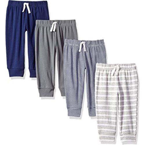 Amazon Essentials Unisex Babies' Cotton Pull-On Pants