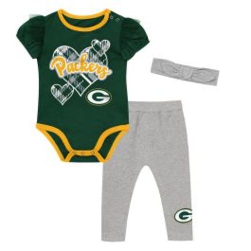 Green Bay Packers Newborn Fumble Fairy Set at the Packers Pro Shop