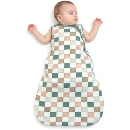 KIDSco. Sleep Sack for Babies and Toddlers 6-18 Months, Rayon Made from Bamboo 1.5 TOG, Wearable Blanket with 2 Way Zipper