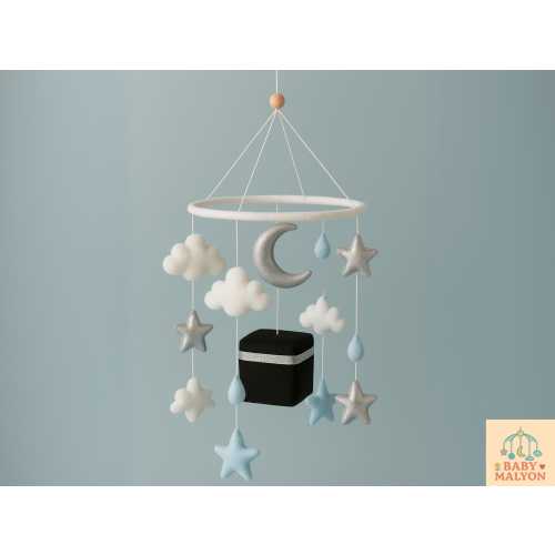 Muslim Baby Mobile, Kaaba, Muslim Baby Gift, Crib Mobile, islamic Decor, islamic Wall Art, Eid Gifts, Eid Mubarak Gift, Ramadan Decoration