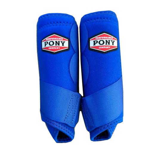 Royal Blue Leg Boots