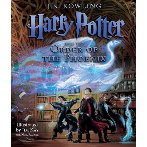 Harry Potter and the Order of the Phoenix: The Illustrated Edition (Harry Potter, Book 5) (5)