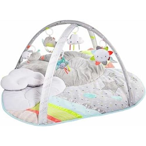Skip Hop Baby Play Gym and Infant Playmat, Silver Lining Cloud, Grey