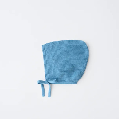 KNIT BONNET - Mid-blue | ZARA United States