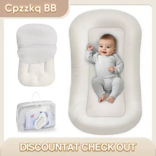 Cpzzkq Baby Lounger for Newborn, Soft Breathable Infant Nest - TikTok Shop