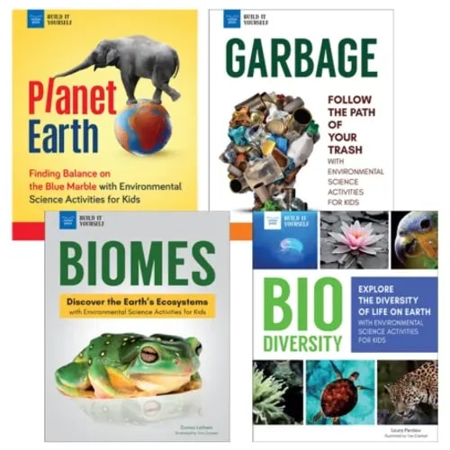 Build It Environmental Science Book Set (4 Books) | Nature-Watch