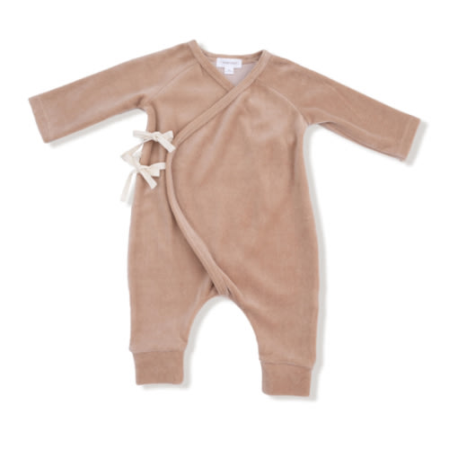 Velour Wrap Coverall – Angel Dear