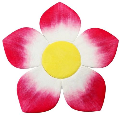 Flower Baby Bath Pad Infant Comfort Bathtub Mat Tub Support Lounger Sink Bath Cushion Newborn Photo Props
