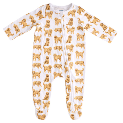 Goldendoodle Baby Sleeper | Mud Pie