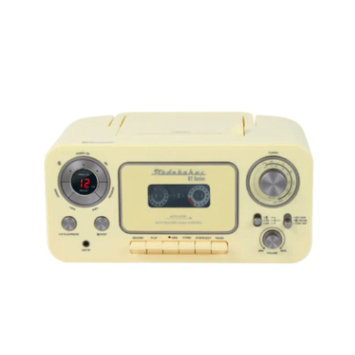 Portable Stereo CD Player with Bluetooth, AM/FM Stereo Radio and Cassette Player/Recorder - SB2135BT