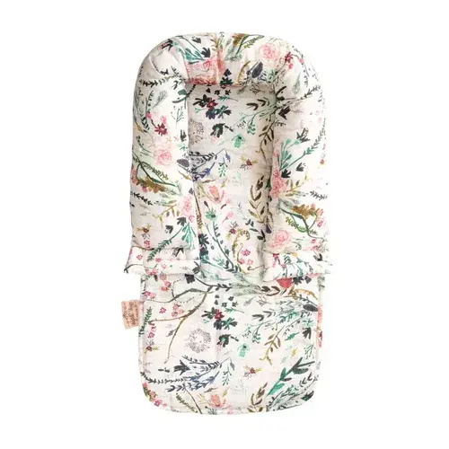 Bambella Infant Head Support Blush Wildflowers | Baby Bunting AU