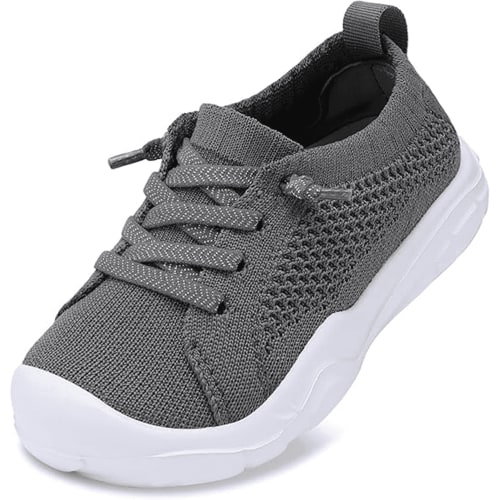 Barerun Toddler Boys Girls Running Walking Shoes Anti-Slip Breathable Sneakers
