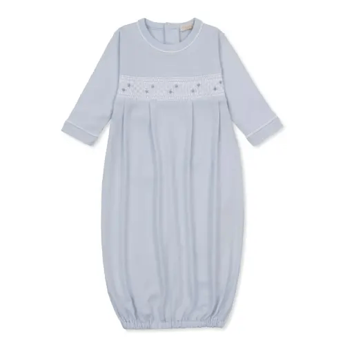 Hand Smocked Sack - Light Blue
Kissy Kissy