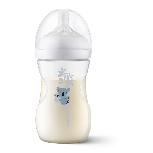 Avent Natural Response Baby Bottle 260ml Koala