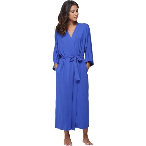 Women's Soft Robes Long Bath Robes Full Length Kimonos Sleepwear Dressing Gown,Solid Color