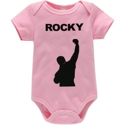Rocky Romper for Baby Funny Infant Girl Bodysuits Newborn Clothes