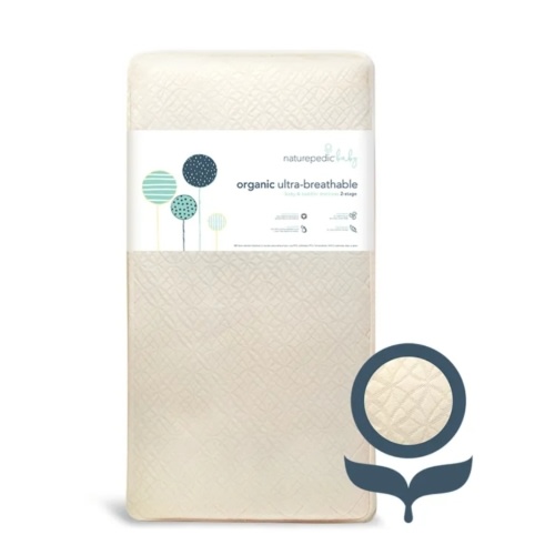 Organic Breathable Ultra Baby Crib Mattress - Innerspring | Naturepedic