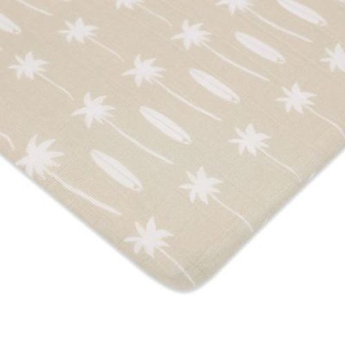 Babyletto All-Stages Bassinet Sheet in GOTS Certified Organic Muslin Cotton