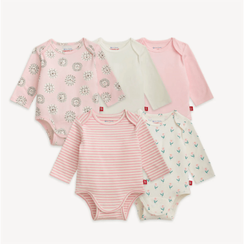 Magnetic 5-Pack Bodysuit - Newborn