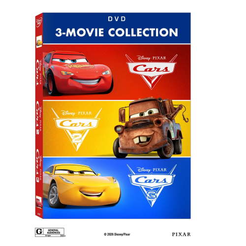 Cars 3-Film Collection (Walmart Exclusive) (DVD) Walt Disney Pictures, Family, Animation, Action