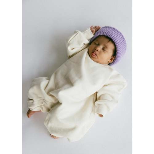 Daily Jumpsuit in Creme | Oversized Baby Jumpsuit | Fostered Collection