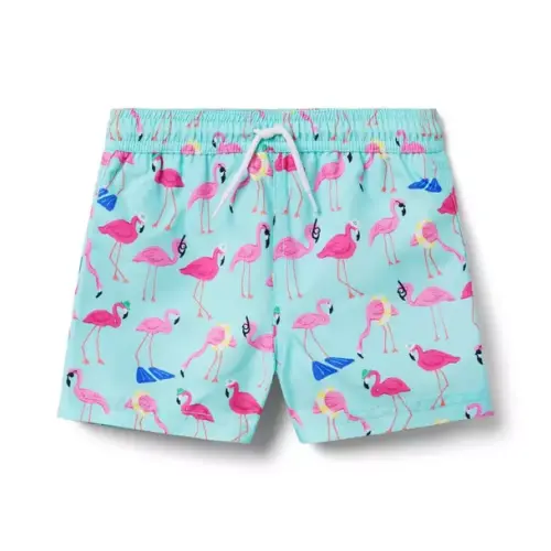Flamingo Swim Trunk by Janie and Jack 6-12 mo