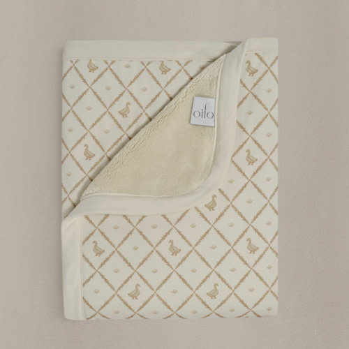 Oilo Studio - Duck Luxury Plush & Jersey Baby Blanket | Wayfair
