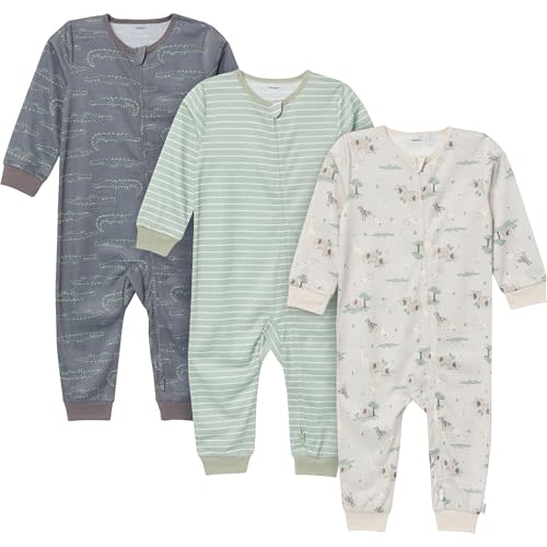 Gerber Toddlers and Baby Boys' Loose-fit Polyester Jersey Footless Pajamas