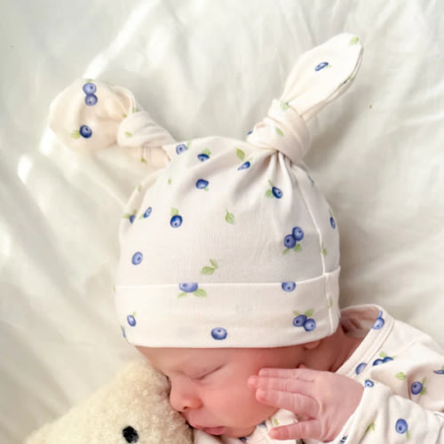 Double Knot Beanie | Blueberries