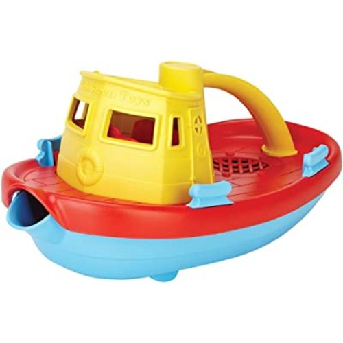 Green Toys My First Tugboat - BPA, Phthalates Free Bath Toys for Kids, Toddlers. Toys and Games