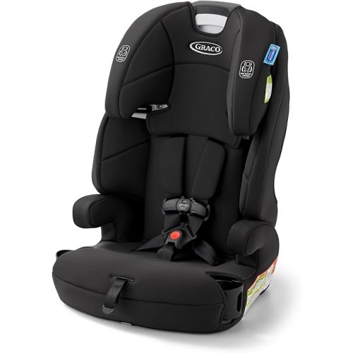 Graco Tranzitions 3-in-1 Harness Booster Car Seat, Forward Facing Car Seat, Highback, to Backless Booster, Proof
