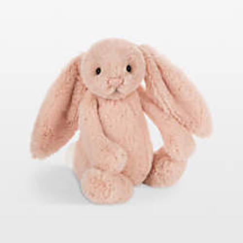 Jellycat Bashful Blush Bunny Kids Stuffed Animal