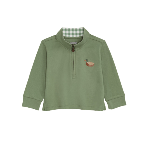 Mudpie - Mallard Quarter Zip Sweater