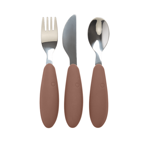 BIBS Cutlery Set - Woodchuck: Perfect for Toddlers – Bibsworld store US
