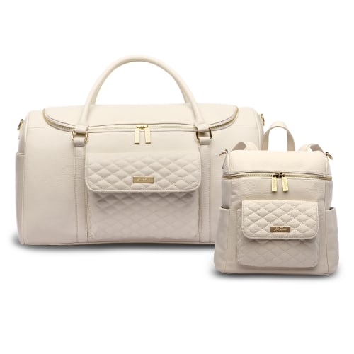 Travel Bag & Petit Diaper Bag Bundle – Luxury Mom Set | Luli Bebé