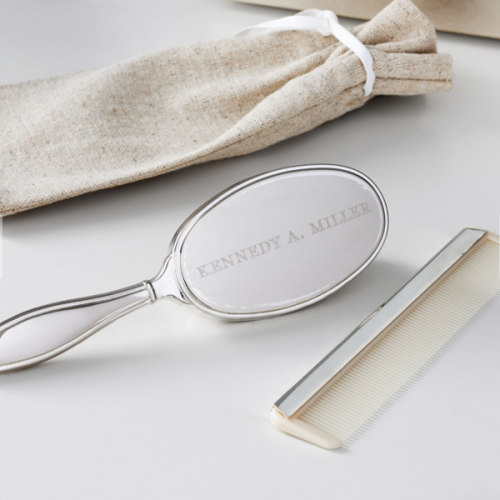 Mark & Graham Baby Brush And Comb Keepsake Set