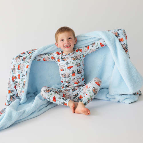 Disney Pixar Cars Rte 66 Luxe Plush Patoo® Blanket