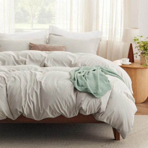 Bedsure Soft Prewashed Duvet Cover With Zipper Closure & Reviews | Wayfair