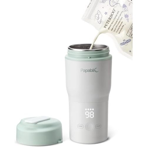 Papablic 85W Fast Portable Baby Bottle Warmer