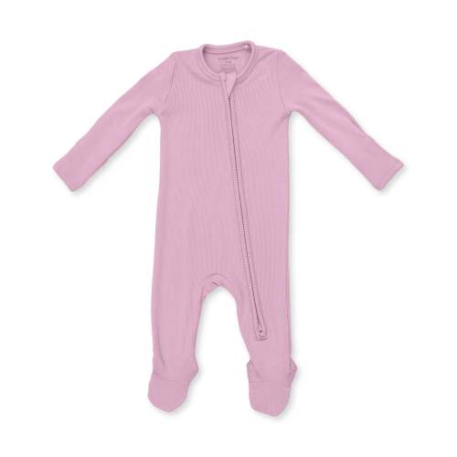 Solid Lilas - 2 Way Zipper Footie – Angel Dear