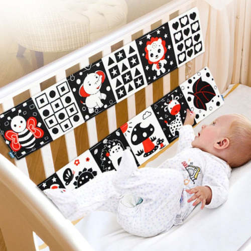 Montessori Newborn Contrast Book - Your Baby's First Book!