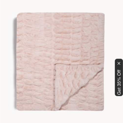 Baby Throw Blanket in Faux Fur | Lola Blankets