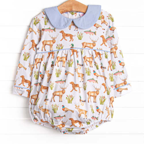 Hunting Club Bubble, Blue – Stitchy Fish