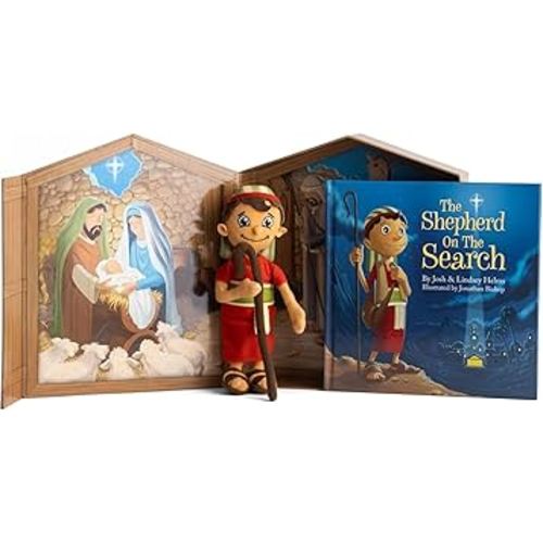 The Shepherd on the Search: Finding Christ in Christmas - Advent Activity Set with Nativity Keepsake Box