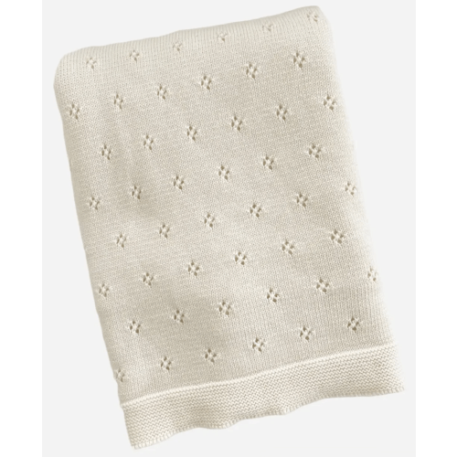 Cotton Heirloom Pique Blanket